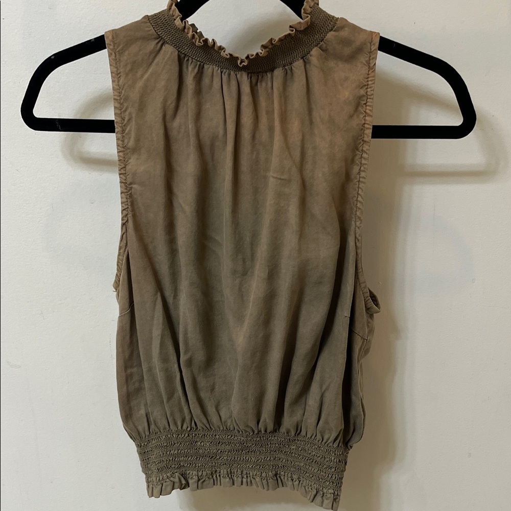 Bella Dahl smocked halter
